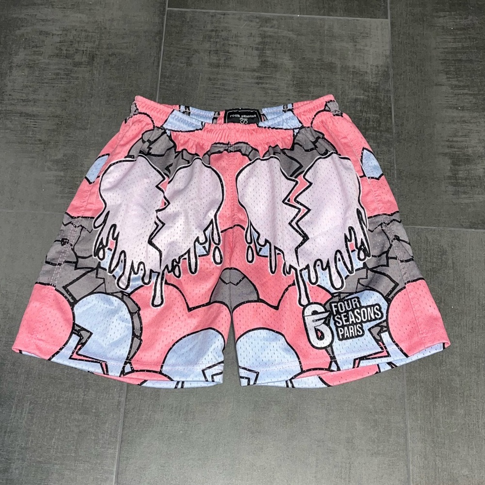 Four Seasons Paris Mesh Shorts